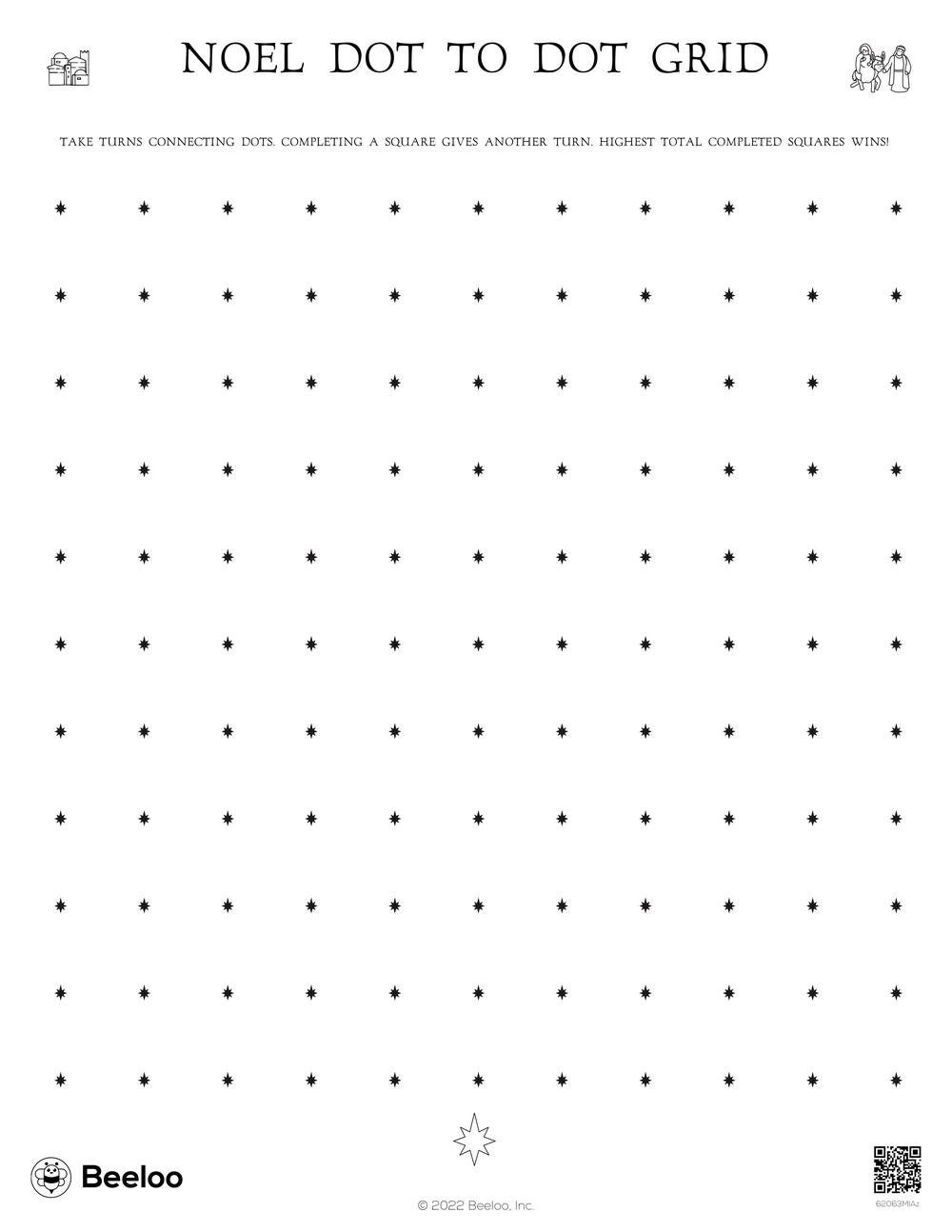Noel Dot To Dot Grid Beeloo Printable Crafts And Activities For Kids Noel Dot To Dot Grid Beeloo Printable Crafts And Activities For Kids