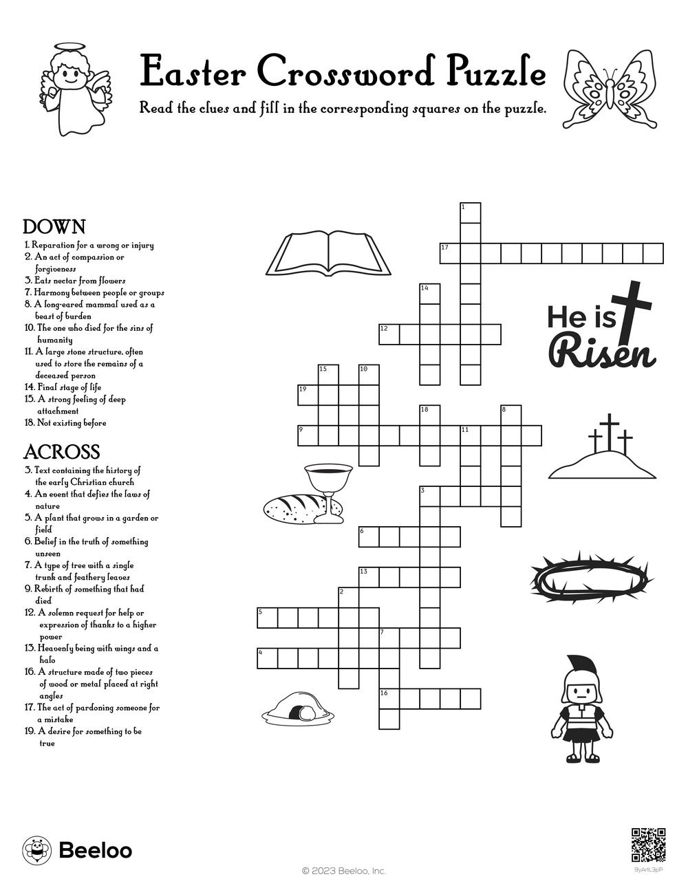 Easter Crossword Puzzle Beeloo Printable Crafts For Kids 9yArlL3pP Easter Crossword Puzzle Beeloo Printable Crafts For Kids 9yArlL3pP