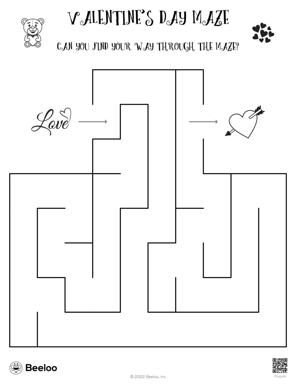 Valentine Maze Printable Prntbl concejomunicipaldechinu gov co Valentine Maze Printable Prntbl concejomunicipaldechinu gov co