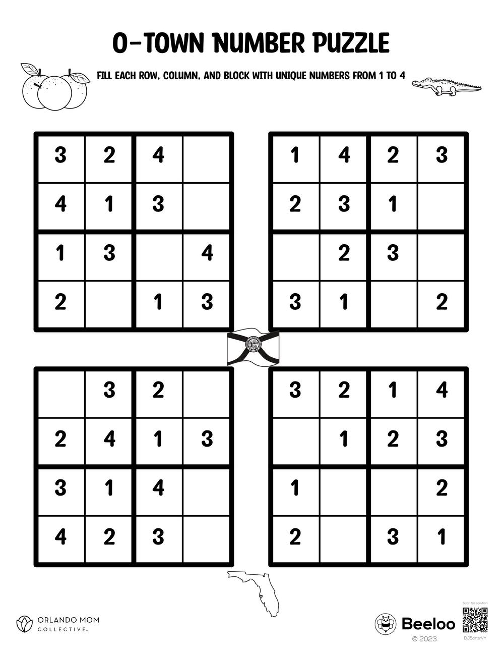 O Town Number Puzzle Beeloo Printable Crafts For Kids DJ5onzrVY 