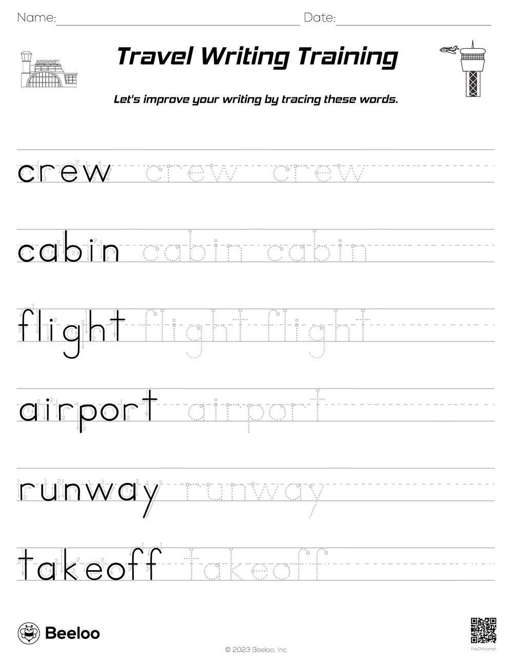 Travel Writing Training Beeloo Printable Crafts And Activities For Kids